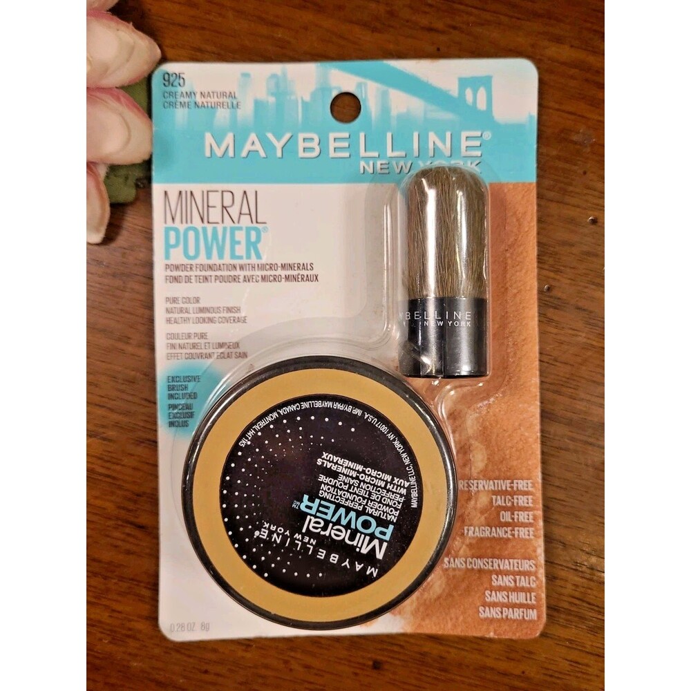 Maybelline Mineral Power Powder Foundation Creamy Natural 925 Multiple Available